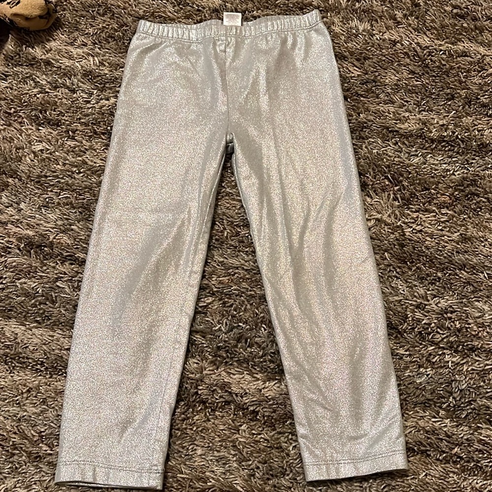 Healthtex silver leggings size 5t
